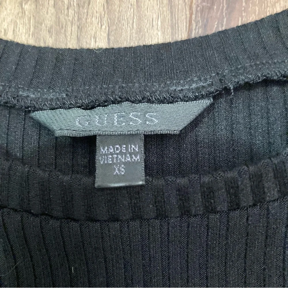 Guess Black Ribbed Two-Piece/ Midi Skirt Set - Picture 5 of 5